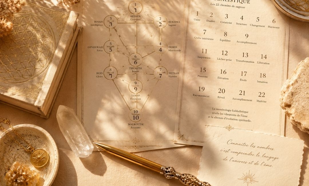 Numérologie kabbalistique et arbre de vie